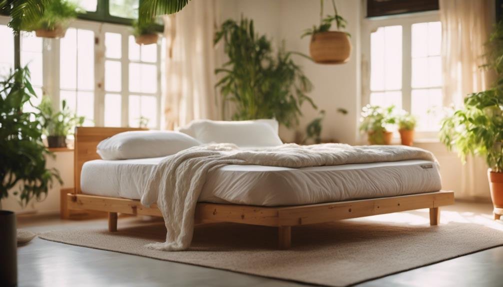 comfortable natural eco friendly mattress